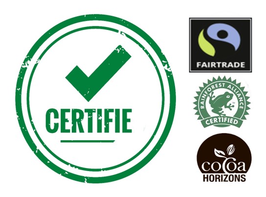 Les certifications au cœur de notre cacao durable